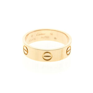 CARTIER Authentic 18k Gold Love Ring